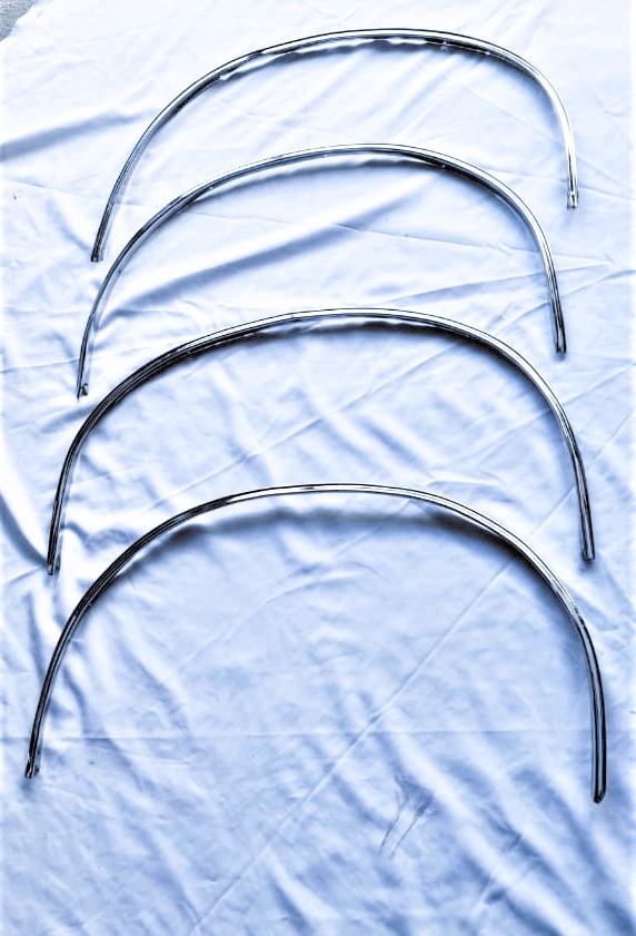 Frisos Vão De Roda Contorno Para Lama Maverick Ford 2 Portas